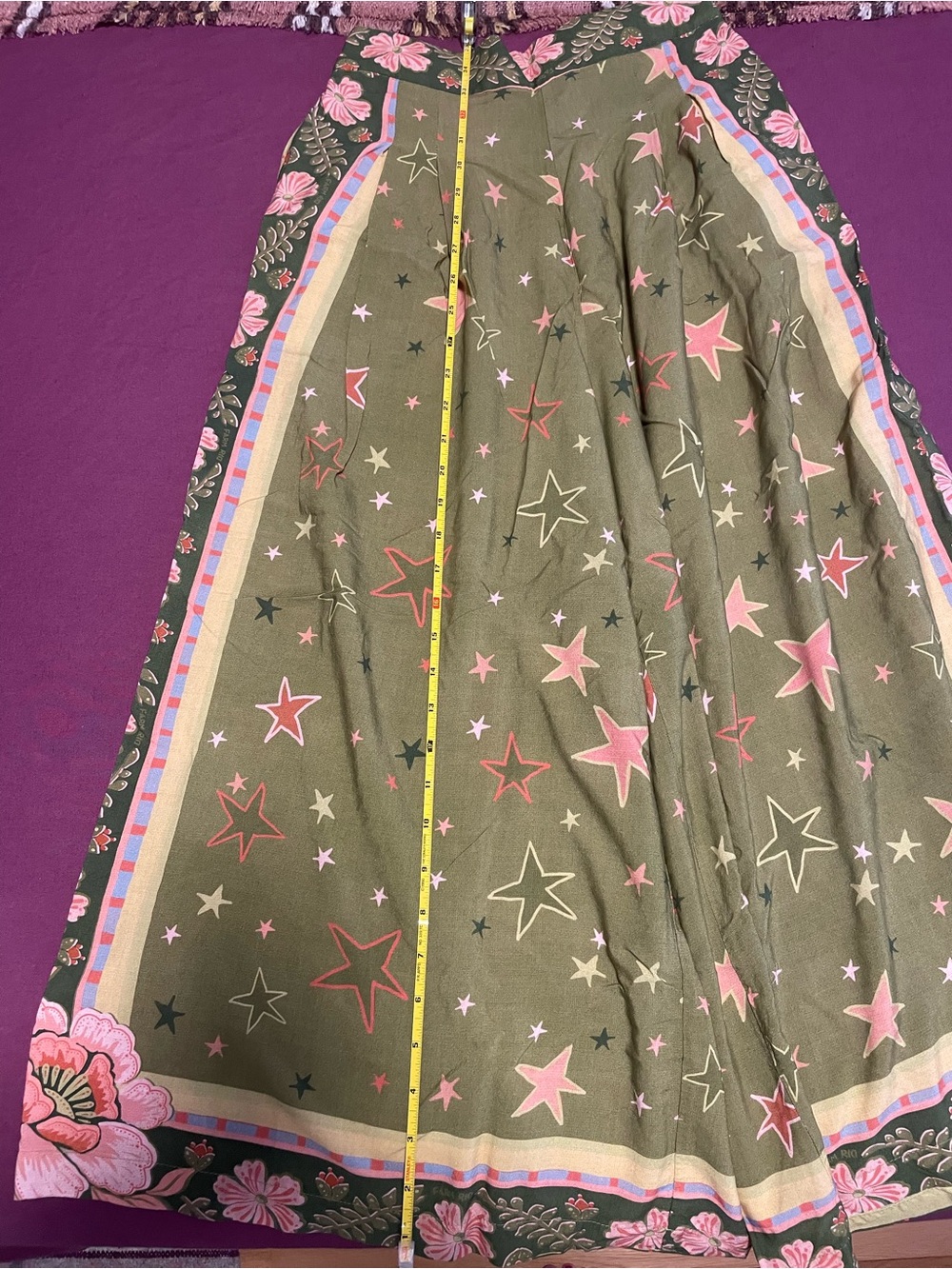 FARM Rio wide leg cropped pants with pockets - Picture 8 of 11